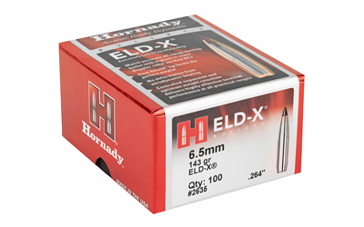 HRNDY ELD-X 6.5MM .264 143 GR 100CT - Image 2