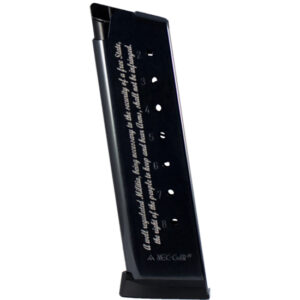 MECGAR 1911 45ACP 8RD 2ND AMMENDMENT ENGRAVED