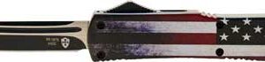 TEMPLAR KNIFE SLIM OTF FULL - US 3.1" BLACK TANTO