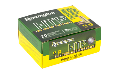 REM 9MM LUGER 115GR JHP 20/500 - Image 2