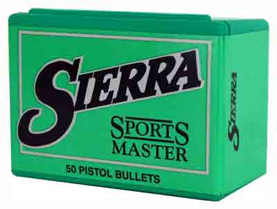 SIERRA BULLETS .38 CAL .357 - 158GR JHP 100CT