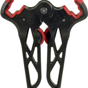 TRUGLO MINI BOW STAND BOW-JACK - 5.8" BLACK/RED
