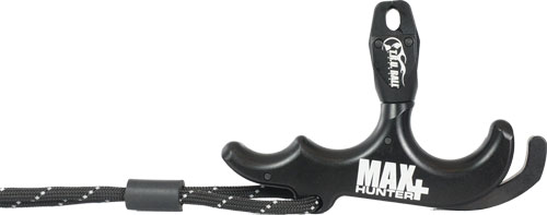 T.R.U. BALL RELEASE MAXHUNTER+ - HAND HELD 3-FINGER THUMB BLACK