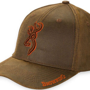 BRN BM CAP RHINO BROWN/ORG LOGO