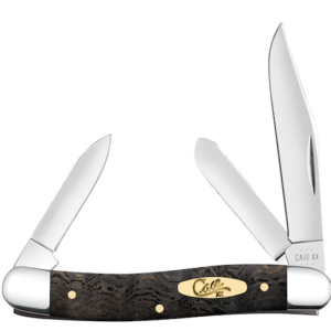 CASE M STKM 35/8" 3BL BL CURLY OAK