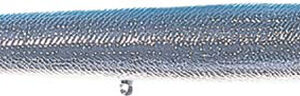 COR PENCIL POPPER 6"-CHROME/BLUE