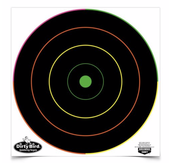 BC DRTY BRD 12" MULTICOLOR BULLSEYE