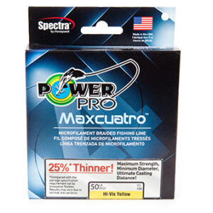 PWR PRO MAXCUATRO 100LB 3000YDS YEL