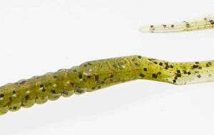 ZOOM 6" U-TALE WORM 20BG-WTRMLN RED