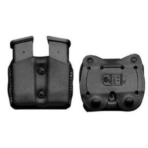 DeSantis Double Magazine Pouch for Glock 43 Black Ambi