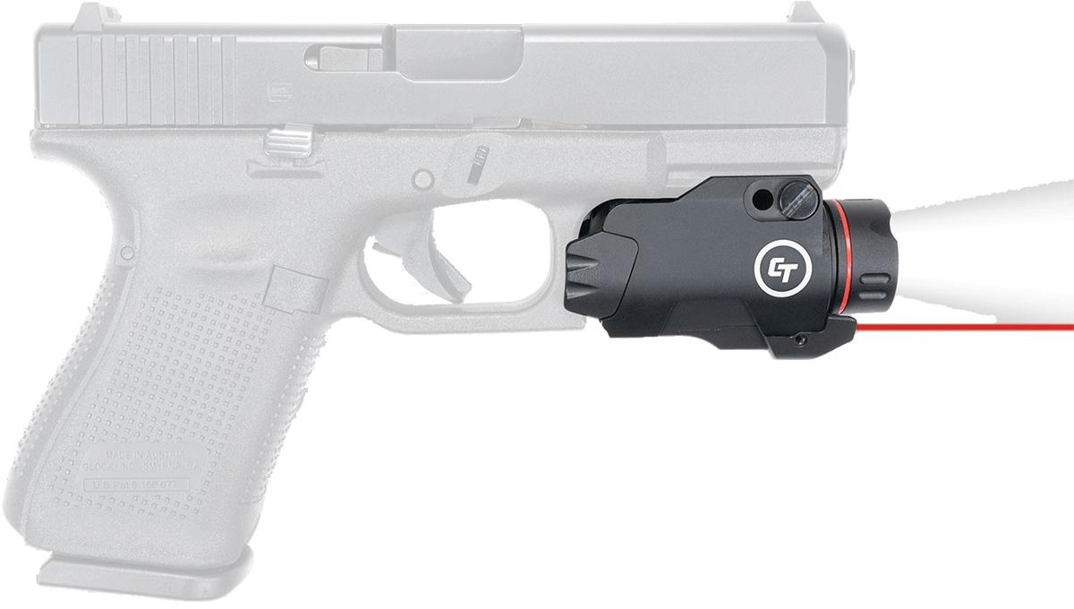 Crimson Trace Universal Rail Master Rail Mount Red Laser Black