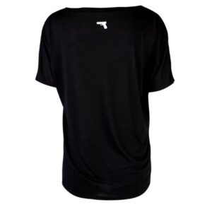 Glock Girl V-Neck Short Sleeve Shirt Black S