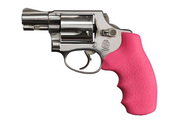 Hogue S&W J Frame Round Butt Rubber MonoGrips