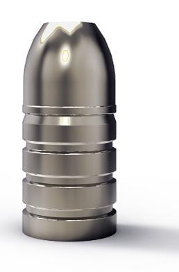 Lee Round Flat Nose Rifle Mould - Double Cavity (Handles Included) .457" 405 gr
