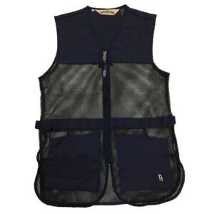 Bob Allen Full Mesh Dual Pad Shooting Vest Navy Blue 2XL