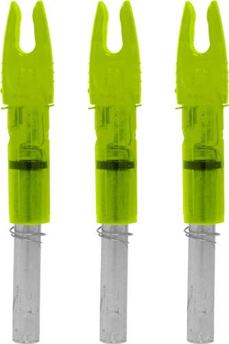 LUMENOK LIGHTED NOCK - GT-SERIES GREEN 3PK - Image 3