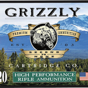 Grizzly Ammo GC357M20   357Mag 210gr Full Metal Jacket Flat Point 20 Per Box/10 Case