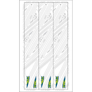 TAC Vanes Arrow Specific Wraps White Size B 4.625 13 pk.