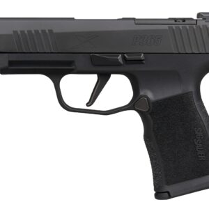 Sig Sauer 365XL9BXR3P15 P365XL Micro-Compact 9mm Luger 15+1 3.70" Black Barrel, Black Nitron Stainless Steel Optic Ready/Serrated Slide, Black Stainless Steel Frame w/Accessory Rail, Black X Polymer