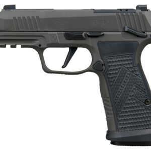 Sig Sauer 365AXGCA9LEGIONMSMA P365 AXG Legion MA Compliant Compact 9mm Luger 10+1 3.10" Black Barrel, Legion Gray Cerakote Stainless Steel Integrated Compensator/Optic Ready Slide & Frame w/Picatinny