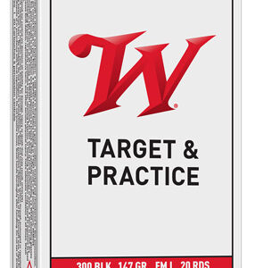 WINCHESTER USA 300 AAC 147GR - FMJ 20RD 10BX/CS