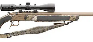 CVA ACCURA LR-X CERAKOTE FDE 50CAL 30 SCOPED