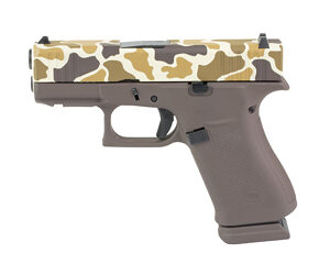 GLOCK 43X 9MM 15RD FS DUCK CAMO