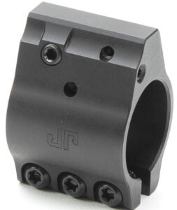 JP ADJ GAS BLOCK SS .750 BLK NO RAIL
