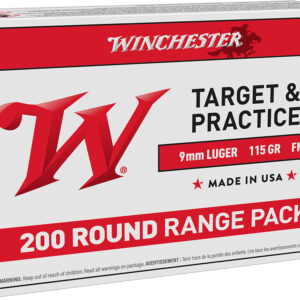 WIN USA 9MM 115GR FMJ 200/5 (1050)