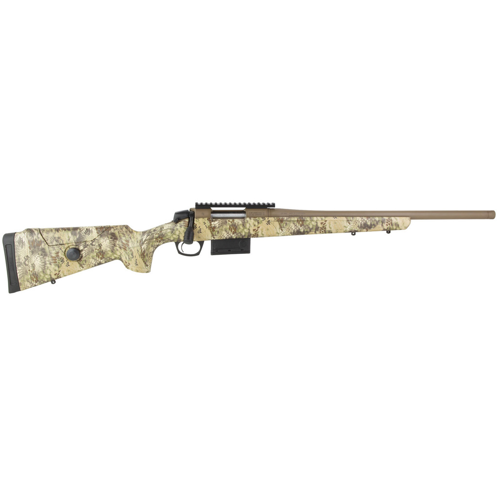CVA Cascade Varmit Hunter Rifle 223 Rem 20 in. FDE/Kryptek Highlander 10 rd. - Image 3