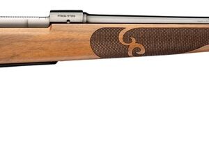 Winchester Repeating Arms 535247225 Model 70 Featherweight 25-06 Rem 5+1 22" Gloss Blued Target Crown Barrel, Gloss Blued Steel Drilled & Tapped Receiver, Satin AA French Maple Fixed w/Schnabel Forear
