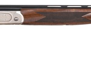 Mossberg 75492 Gold Reserve 28 Gauge Break Open 3" 2rd 28" Blue Polished Over/Under Vent Rib Barrel, Silver w/Engraved Scroll & Gold Inlay Receiver, Grade A Walnut Stock