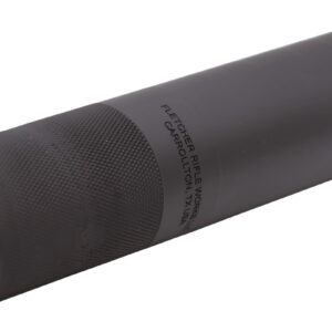 Fletcher Rifle Works PERM9TIBLK Permian 9mm 1.62" Black Titanium 1.375"x24