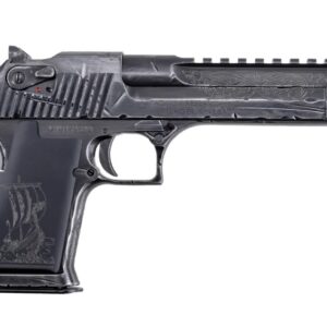 Magnum Research DE50VK1 Desert Eagle Mark XIX Viking 50 AE 7+1 6" Carbon Steel Integral Muzzle Brake/Picatinny Rail Barrel