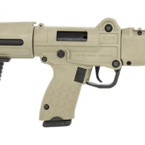 Kel-Tec SDP9TAN SUB SDP 9mm Luger 17+1 6" Threaded Barrel, Polymer Receiver w/Picatinny Rail, Polymer Folding Pistol Brace, Polymer Grip