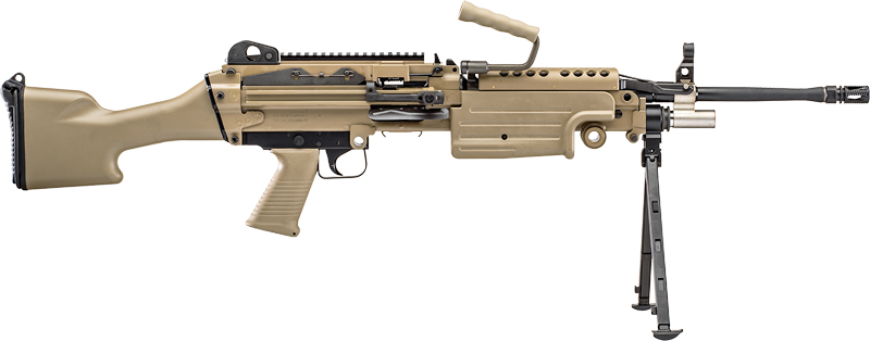 FN M249S 5.56X45MM 18.5" - 30/200 FDE