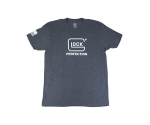 GLOCK OEM PERF SHRT SLV CHARCOAL LG