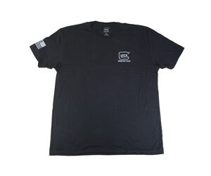 GLOCK OEM PERF FLAG SHRT SLV BLK 2XL
