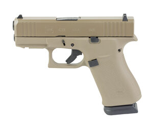 GLOCK 43X 9MM 15RD FS FDE
