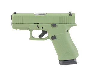 GLOCK 43X 9MM 15RD OD GREEN FRT RAIL