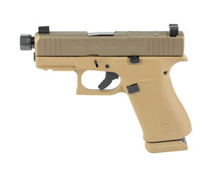 GLOCK 43X 9MM 15RD DEBO FDE TB