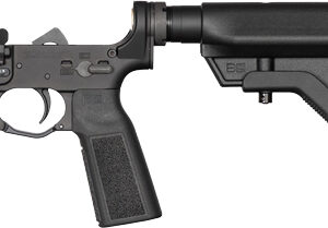 NLA COMPLETE AR15 LOWER FORGED - B5 BRAVO STOCK BLACK