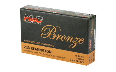 PMC BRNZ 223REM 55GR FMJ 20/1000 - Image 3