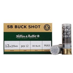 SB 12GA 2.75 #00 BUCK 12P 1 1/4OZ 25/10