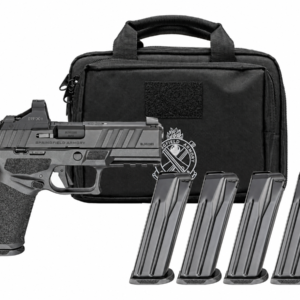 Springfield Gear Pac Echelon Alpha 4.0C Compact Handgun 9mm Luger 15rd Magazine(4) 4" Barrel U-DOT Sights Green Dot and Bag